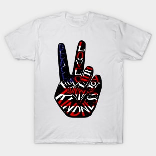 Peace Love Victory T-Shirt